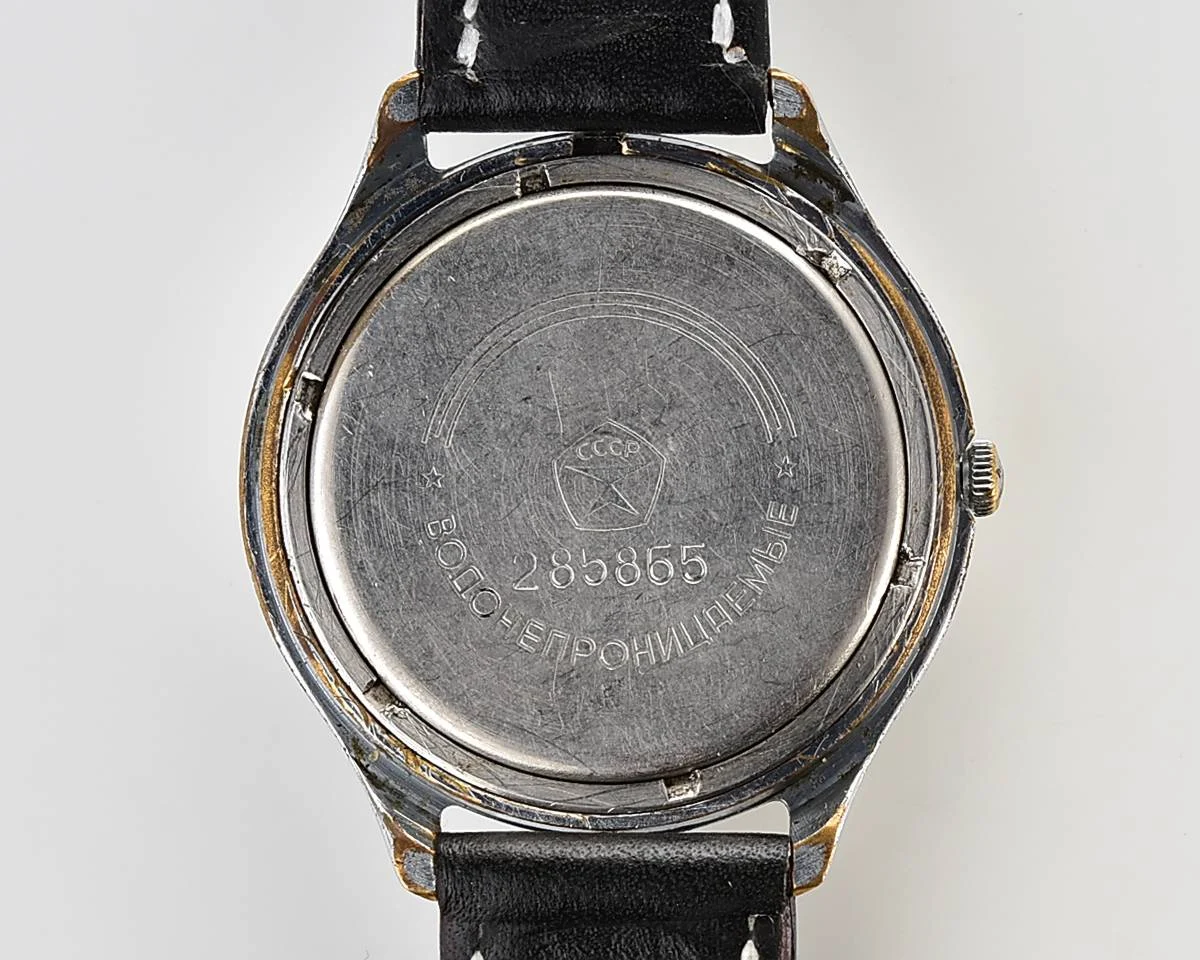Soviet quartz Slava "Sport" with pulse scale!