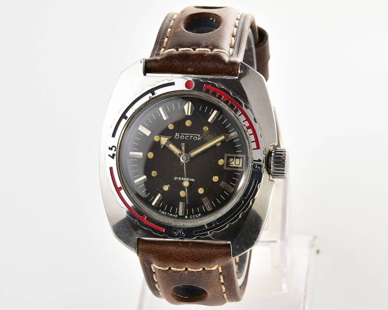 Massive soviet Vostok Amphibia - ministry case with automatic self winding movement