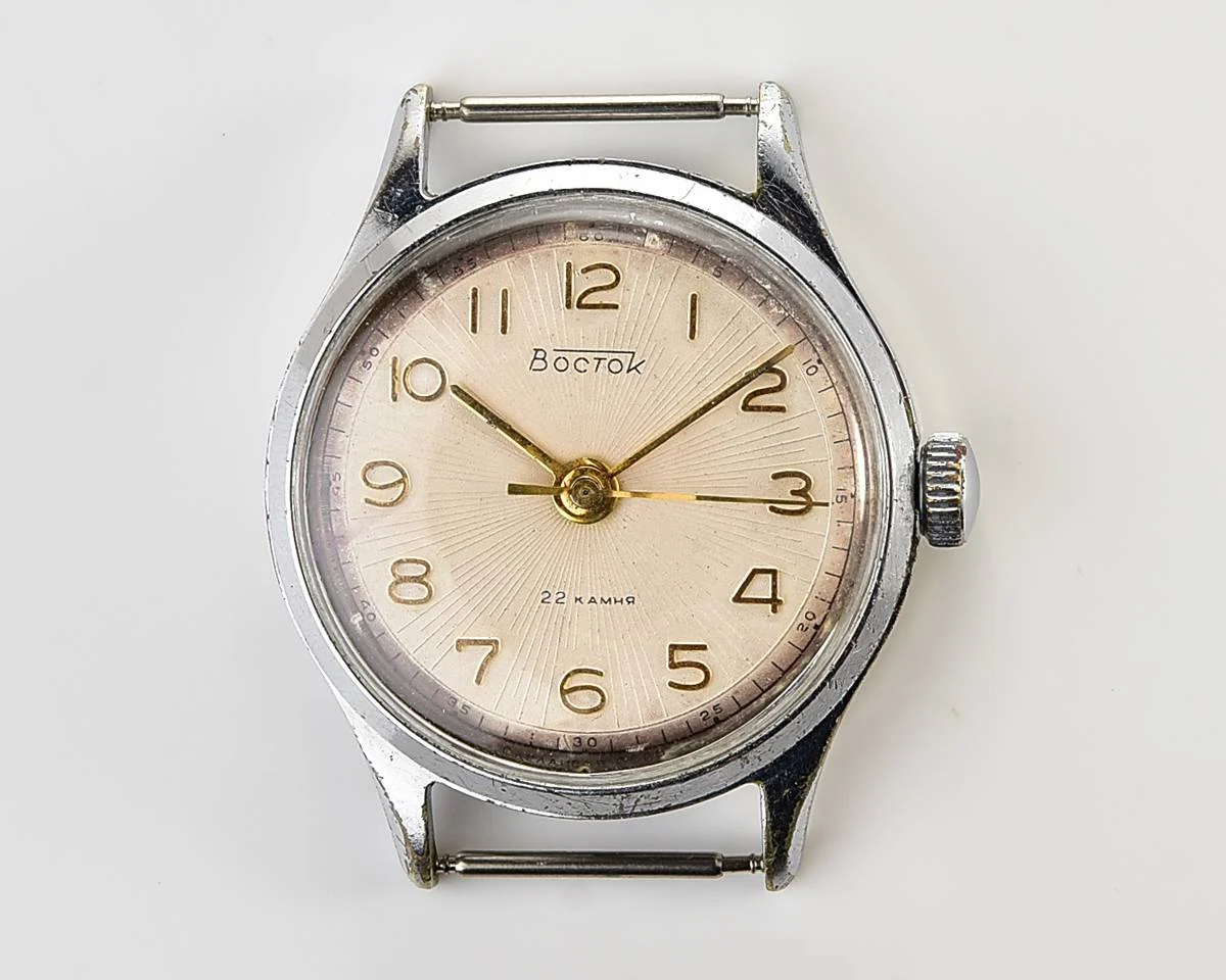 Original Soviet Wostok (Vostok) mechanical wrist watch with precision movement!