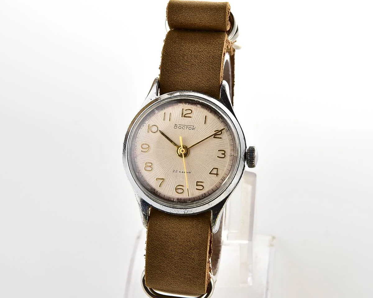 Original Soviet Wostok (Vostok) mechanical wrist watch with precision movement!