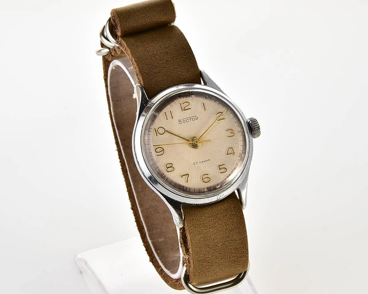 Original Soviet Wostok (Vostok) mechanical wrist watch with precision movement!