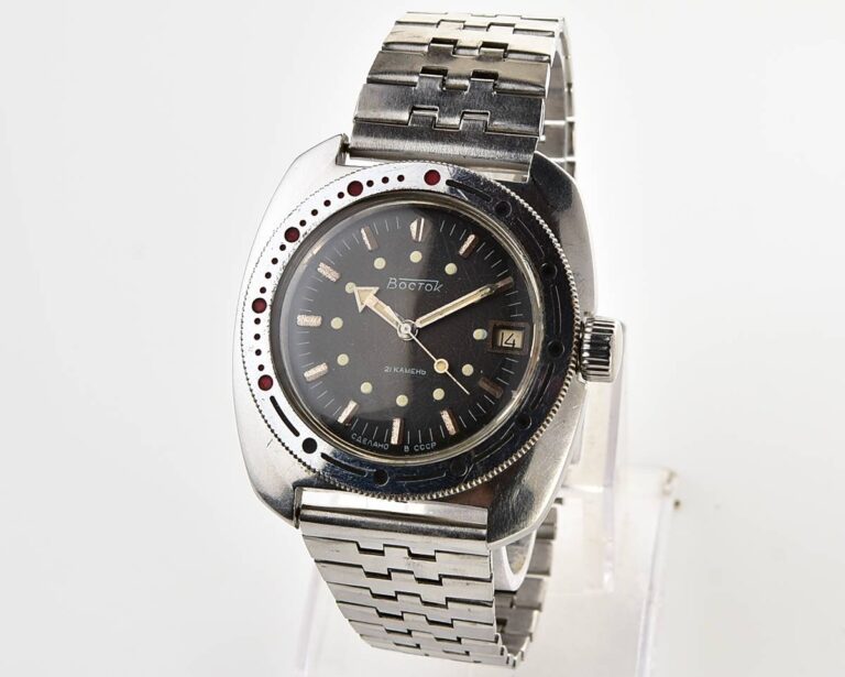 Massive soviet Vostok Amphibia - ministry case with automatic self winding movement