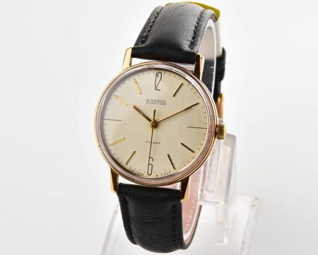 Wostok (Vostok) mechanical gold-plated wrist watch