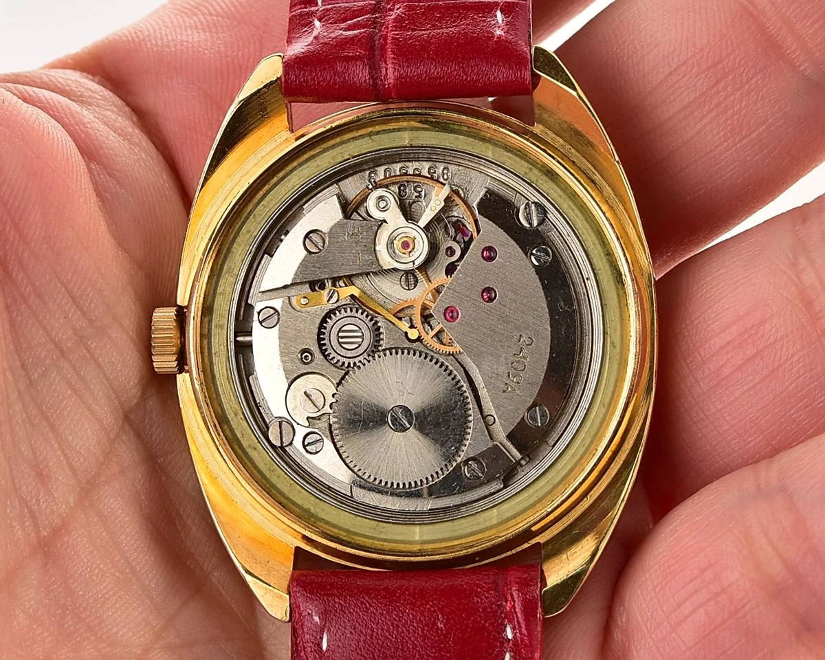 Soviet Wostok (Vostok) mechanical gold-plated watch