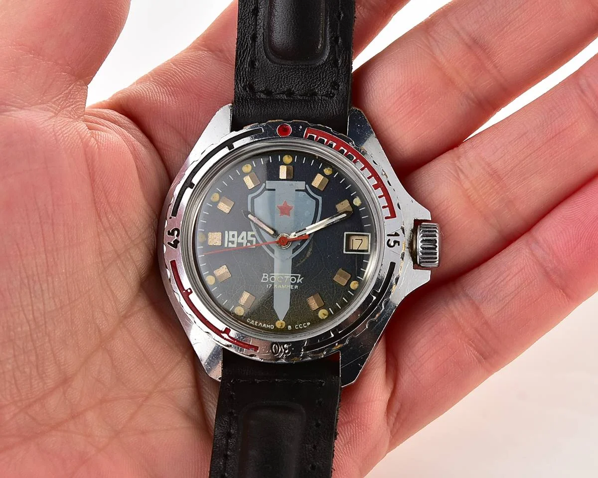 Vostok Commander's - Komandirskie watch dedicated to the anniversary of victory in World War II