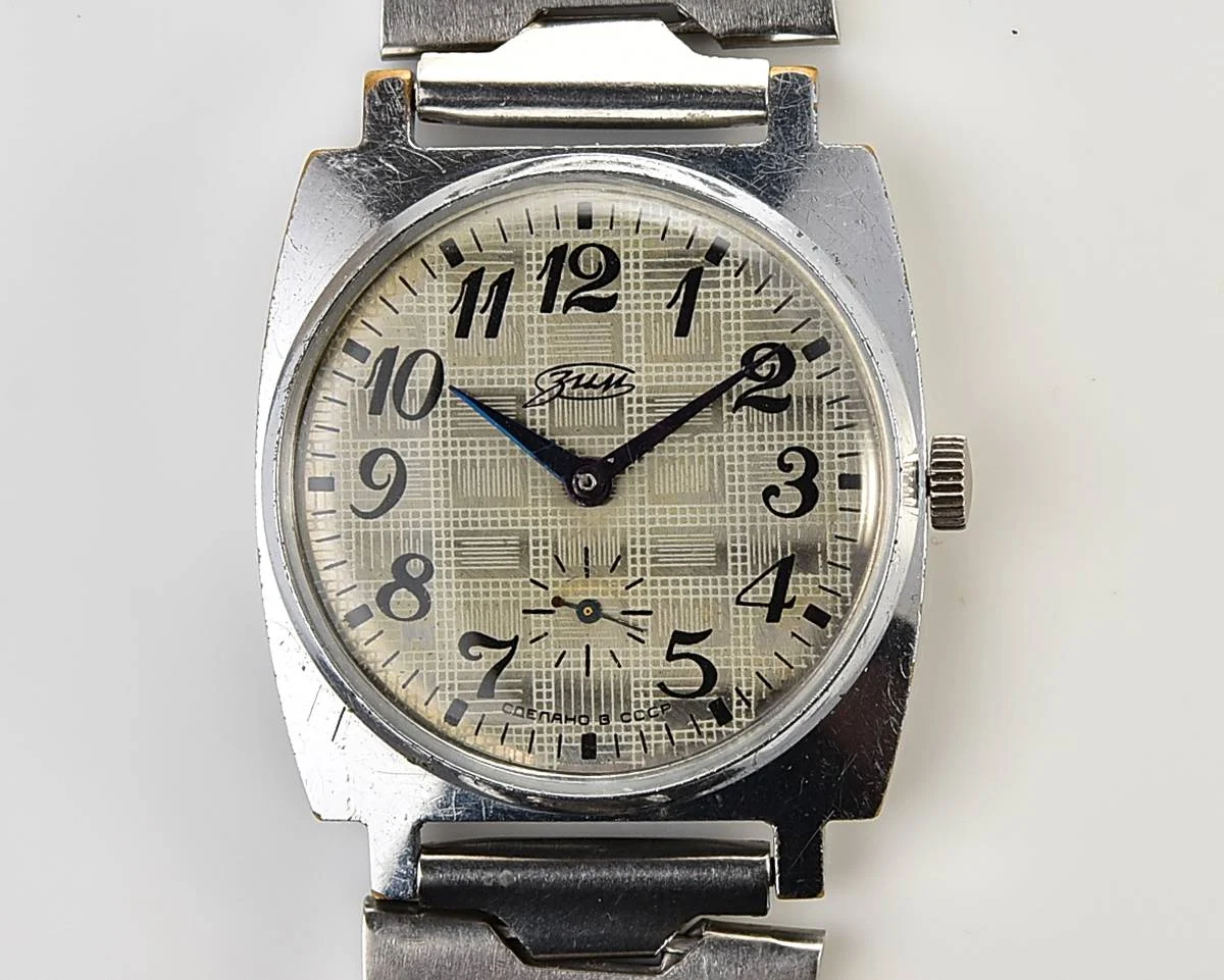 ZiM vintage Soviet mechanical wrist watch