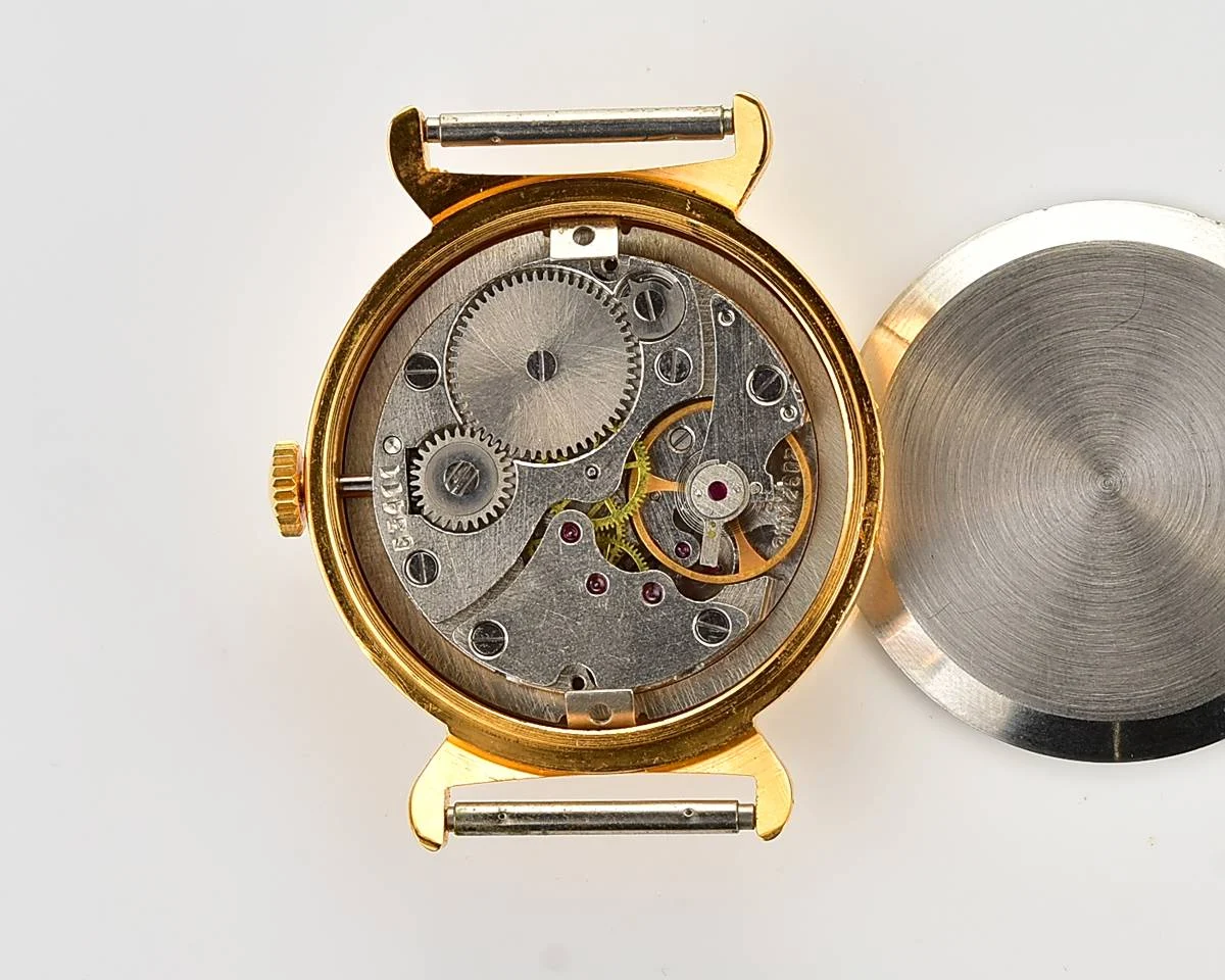 TIME CAPSULE: Soviet mechanical Zim gold-plated watch in box – New Old Stock (NOS)!