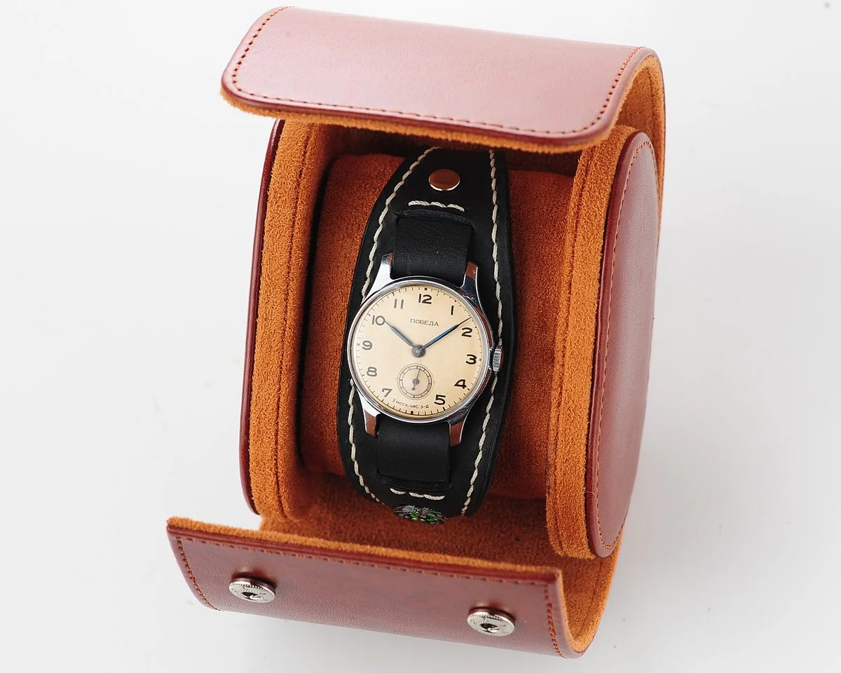 watch Pobeda 2MCHZ EXC 12846 + compass strap-SCS_3951