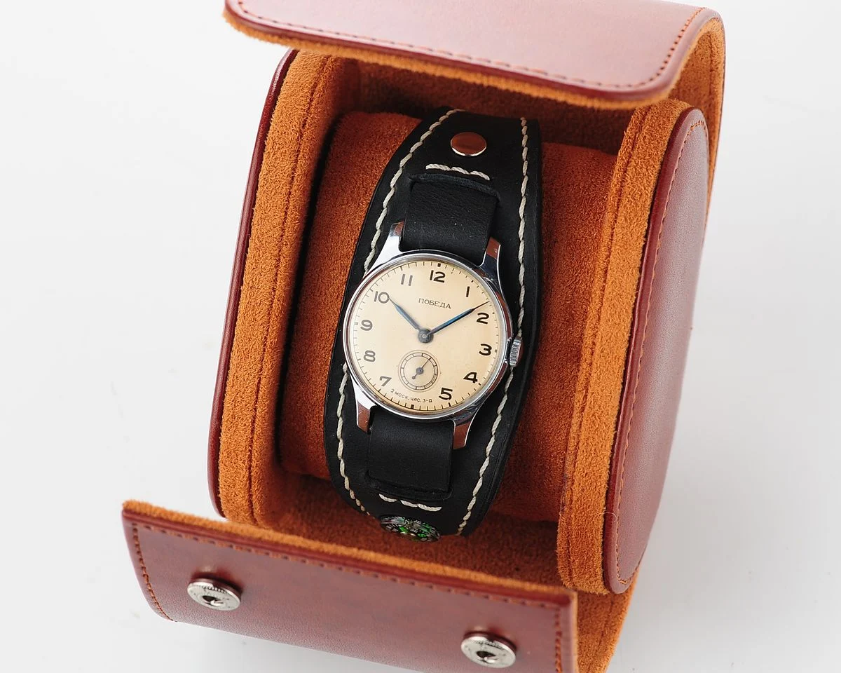 watch Pobeda 2MCHZ EXC 12846 + compass strap-SCS_3952