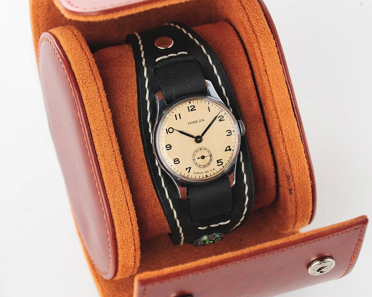 watch Pobeda 2MCHZ EXC 12846 + compass strap-SCS_3953