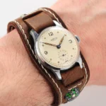 Sturmanskie genuine leather compass strap – dark brown +$39.95
