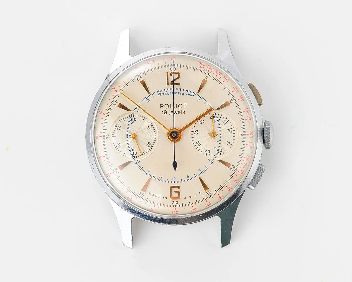 Rare: Poljot 3017 "Strela" chronograph mechanical watch