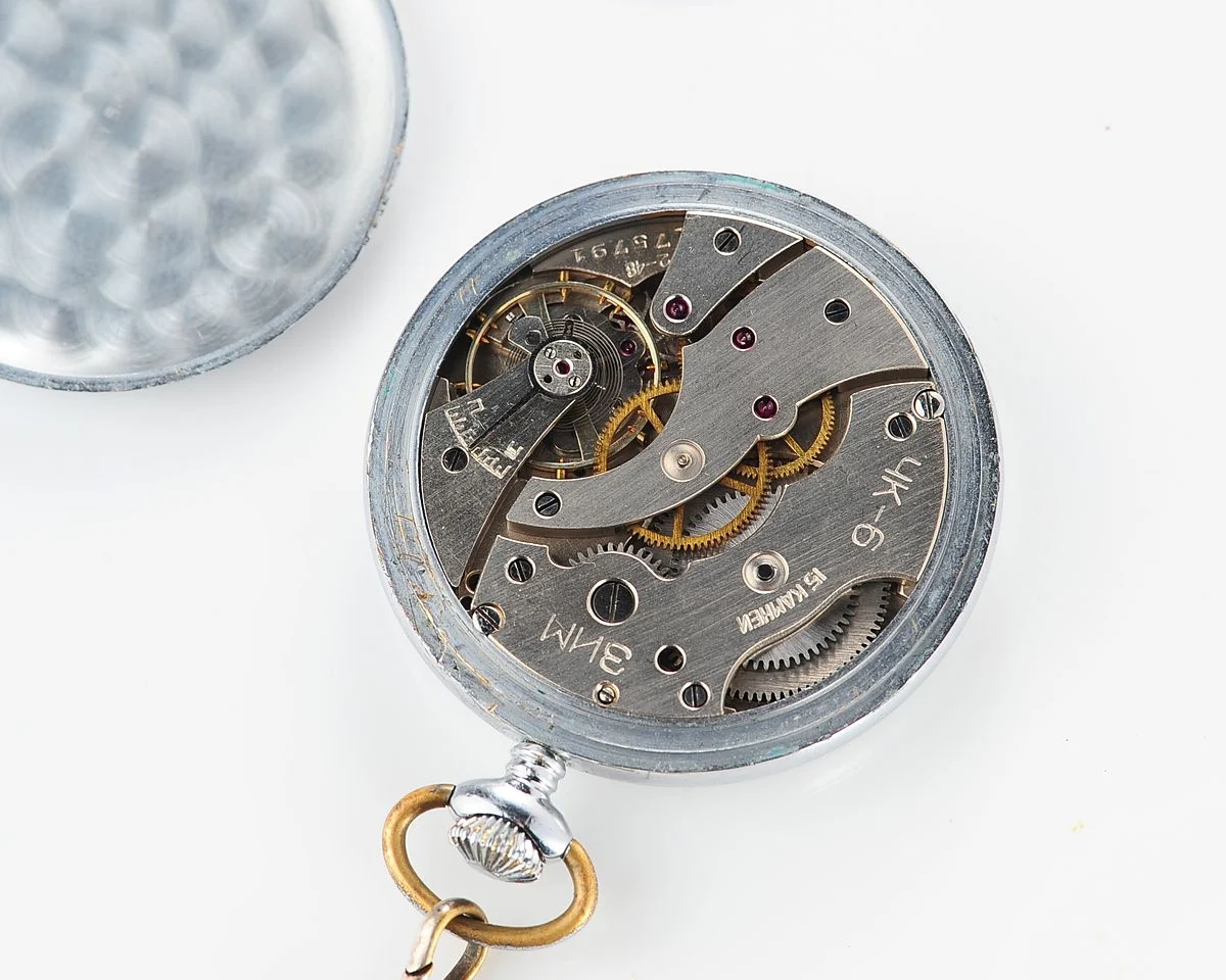 Pocket Soviet ZiM - hefty mechanical watch from the 2nd quarter of 1948!