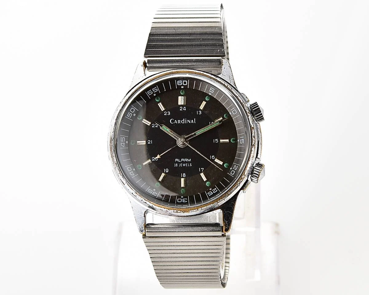 Cardinal (Poljot export version) mechanical watch with alarm clock!