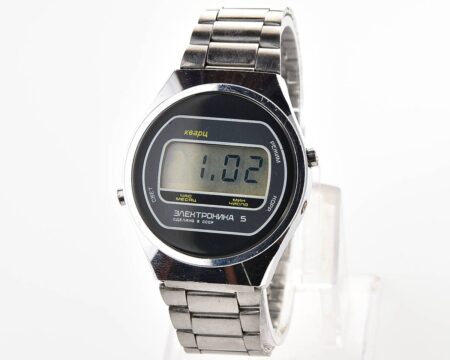 Vintage USSR digital watch Electronika 5