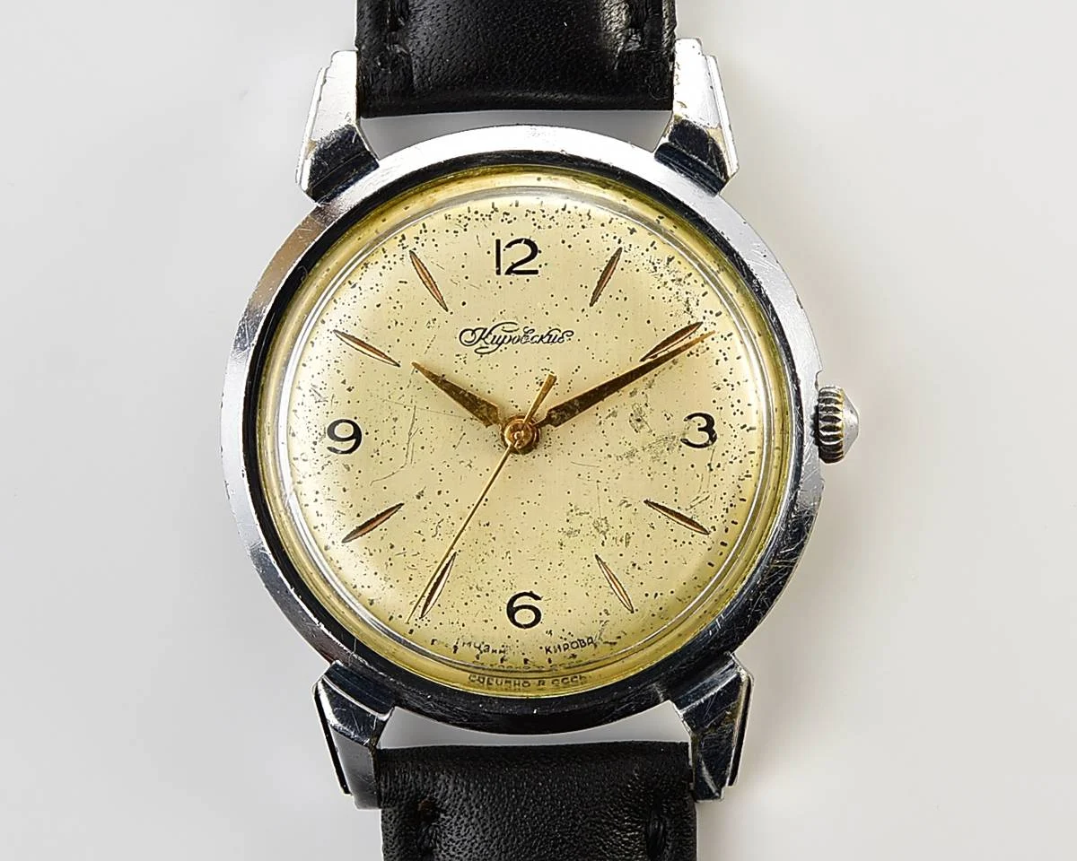 Rare! Beautiful vintage Soviet Kirovskie wrist watch from the 1950s