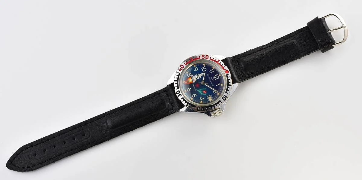 Vostok Komandirskie limited series watch - "Zakaz MO CCCP" Buran art (or space shuttle?)