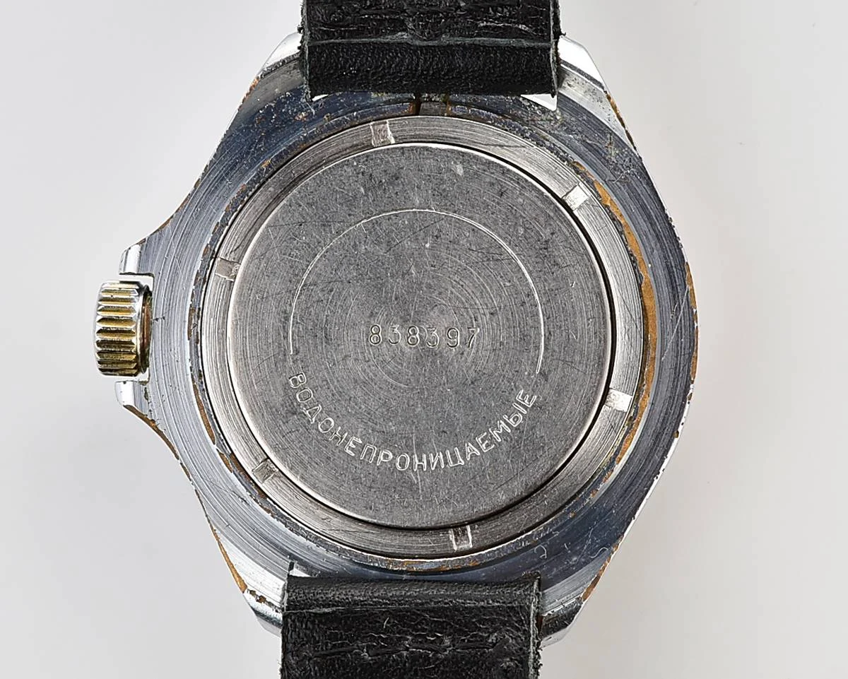 Vostok Komandirskie limited series watch - "Zakaz MO CCCP" Buran art (or space shuttle?)