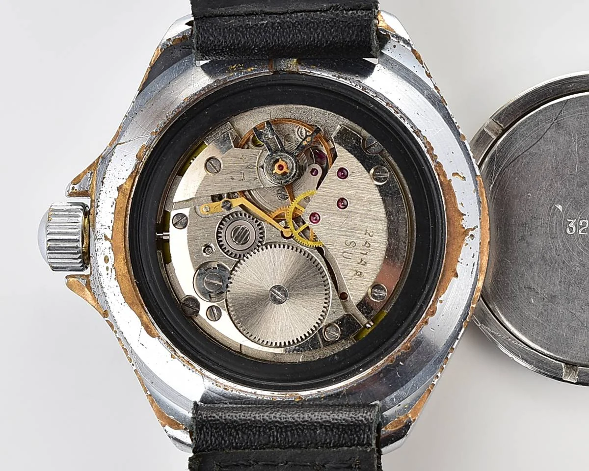 Vostok Komandirskie "Zakaz MO CCCP" limited series watch - rare duo-tone dial!