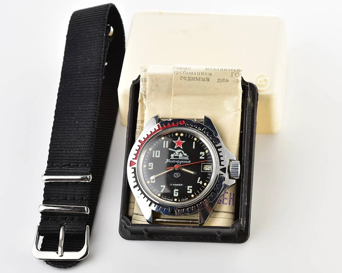 TIME CAPSULE: Vostok Komandirskie Tank mechanical watch – New Old Stock (NOS)!