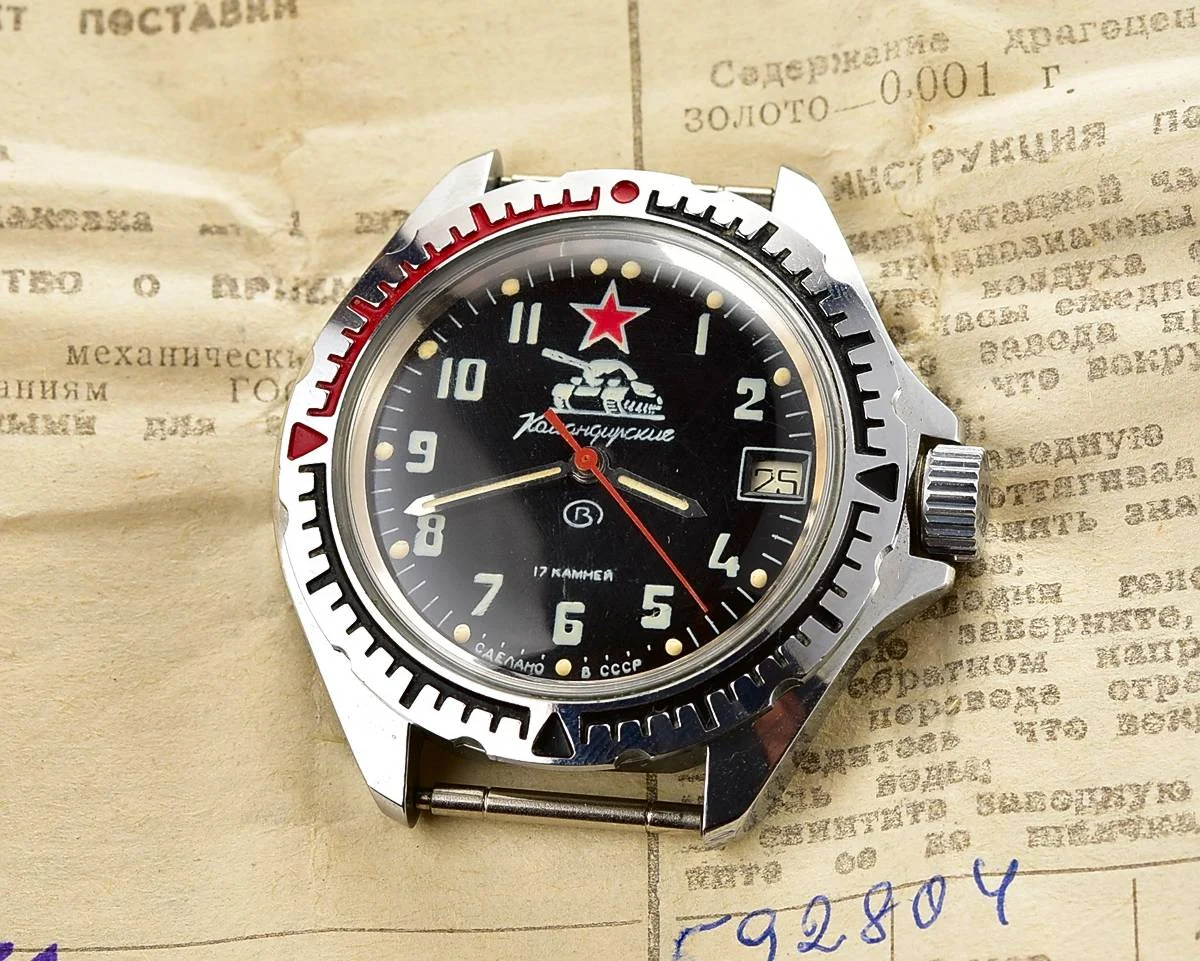 TIME CAPSULE: Vostok Komandirskie Tank mechanical watch – New Old Stock (NOS)!