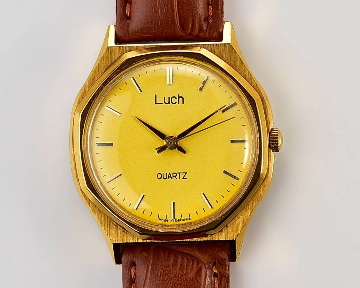 Excellent Soviet Luch wrist watch with quartz movement