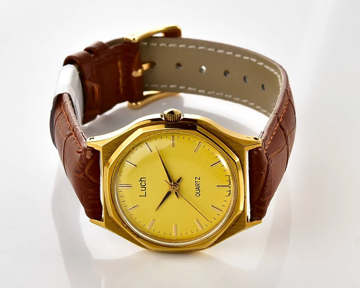 Excellent Soviet Luch wrist watch with quartz movement