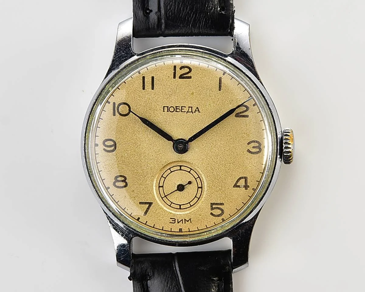 Мintage Soviet mechanical watch Pobeda, ZiM 2nd quarter of 1952!