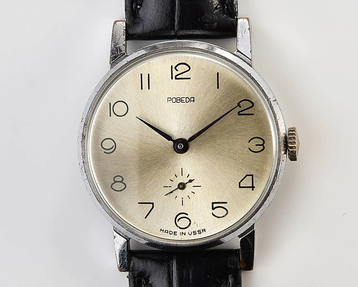 Pobeda ZiM Soviet mechanical wristwatch
