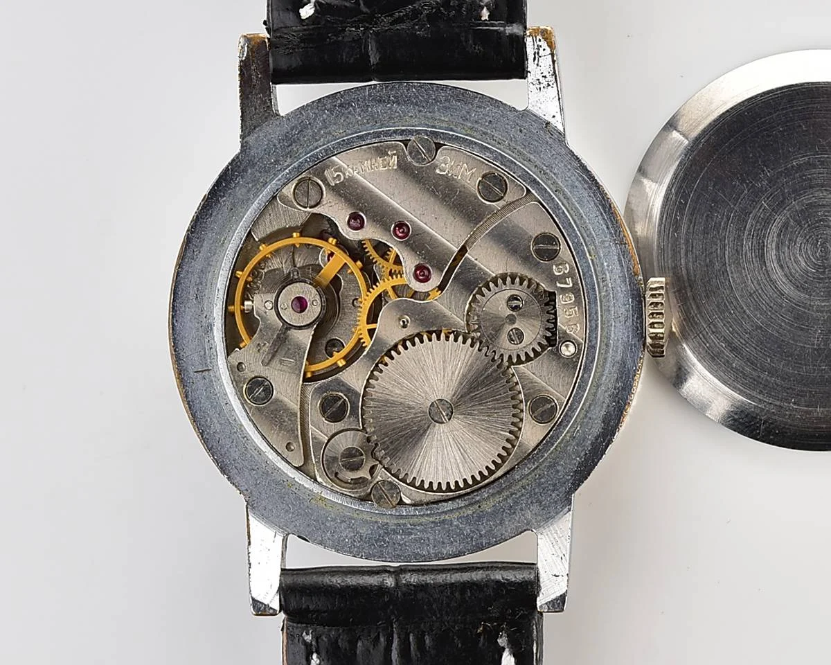 Pobeda ZiM Soviet mechanical wristwatch