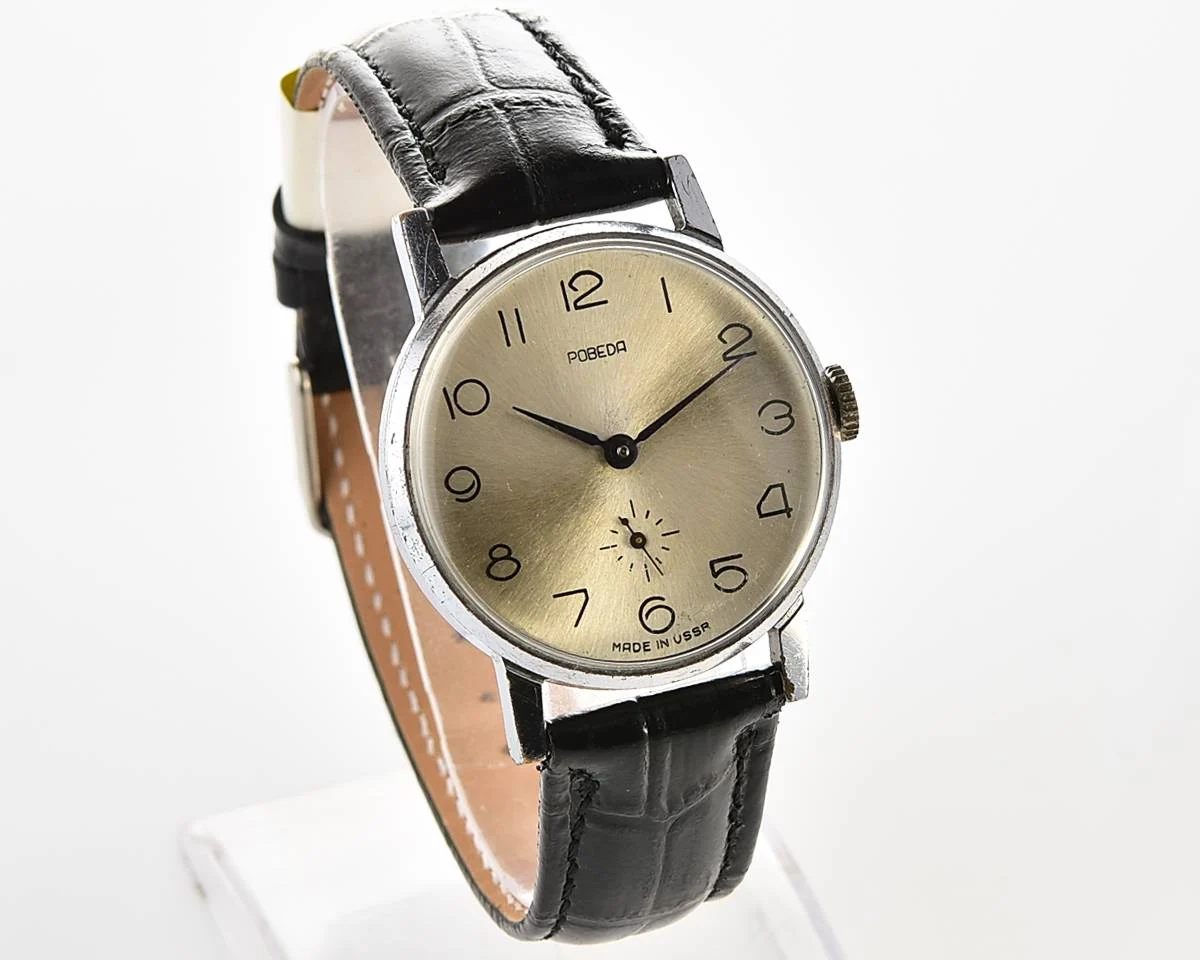 Pobeda ZiM Soviet mechanical wristwatch