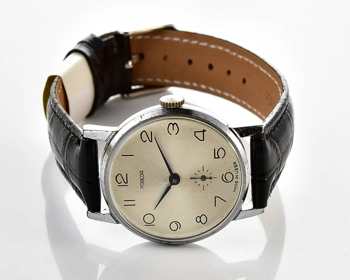 Pobeda ZiM Soviet mechanical wristwatch