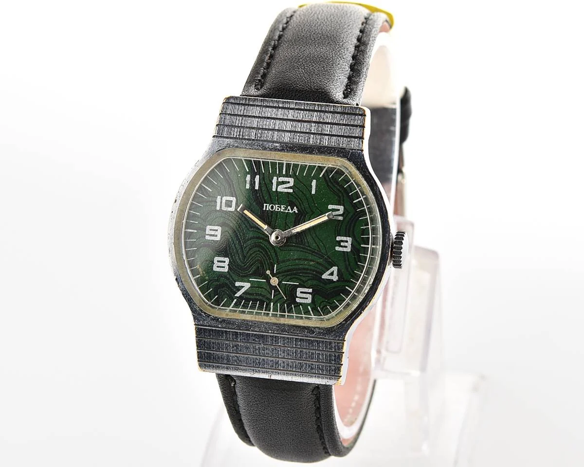 Pobeda Soviet mechanical wrist watch