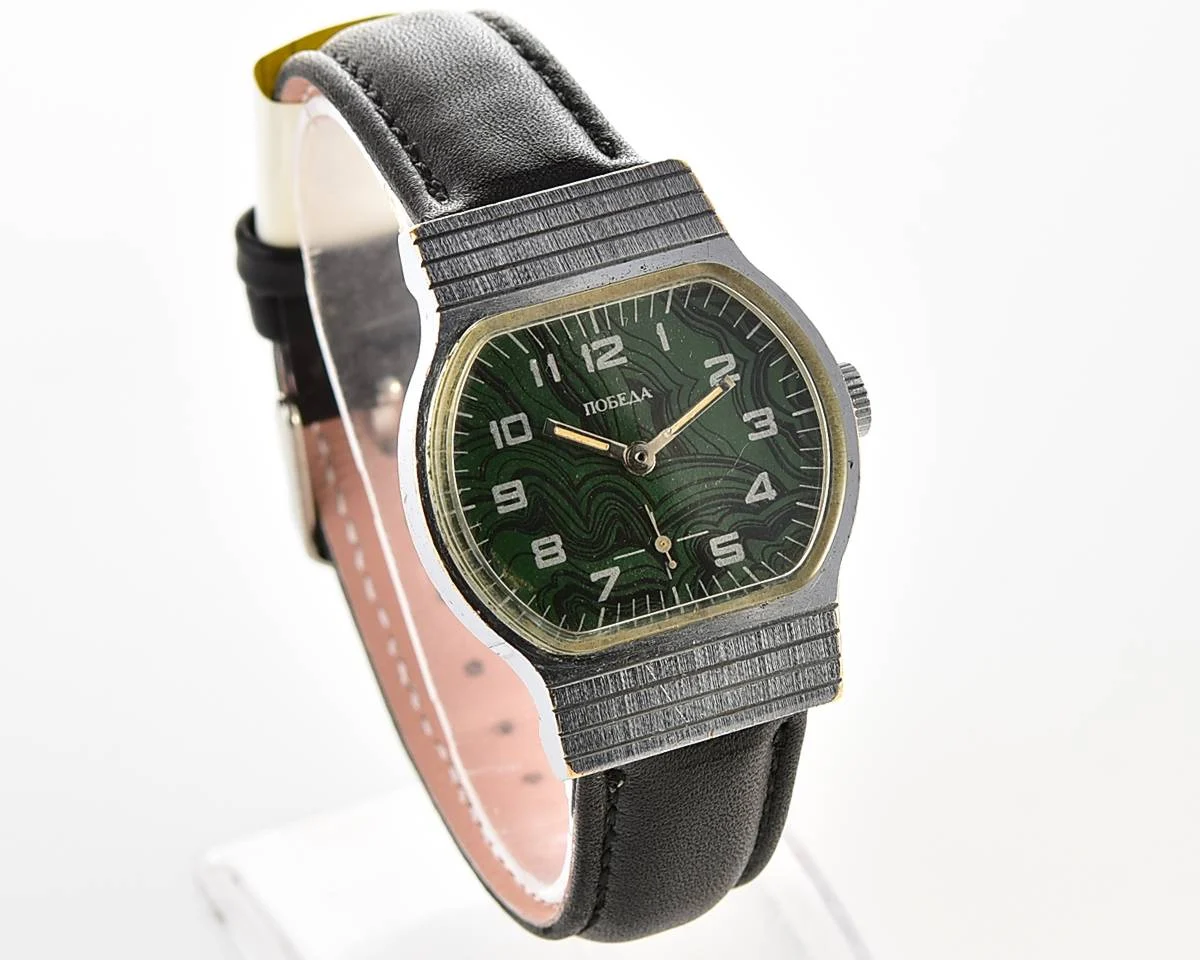 Pobeda Soviet mechanical wrist watch