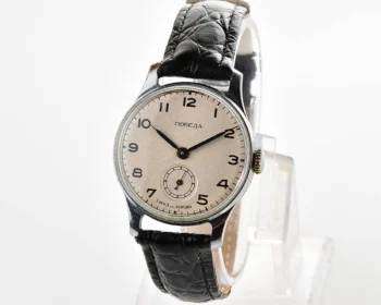 Excellent vintage Soviet mechanical Pobeda, 1MChZ, 1st quarter of 1950!