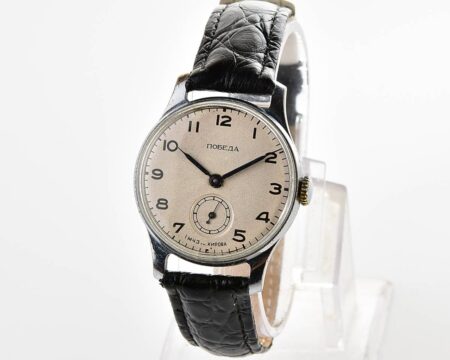 Excellent vintage soviet mechanical POBEDA, 1MChZ, 1st quarter of 1950!