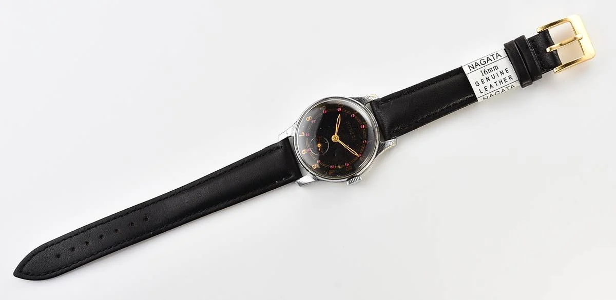 Vintage Soviet mechanical Pobeda from the 1950s, PChZ, rare dial with rubies