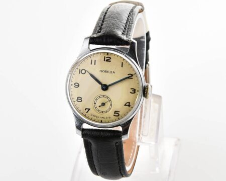 Vintage soviet mechanical POBEDA watch, 2MChZ from 2nd quarter 1953!