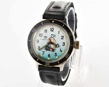 Vostok Amphibia mechanical watch with original black bezel!