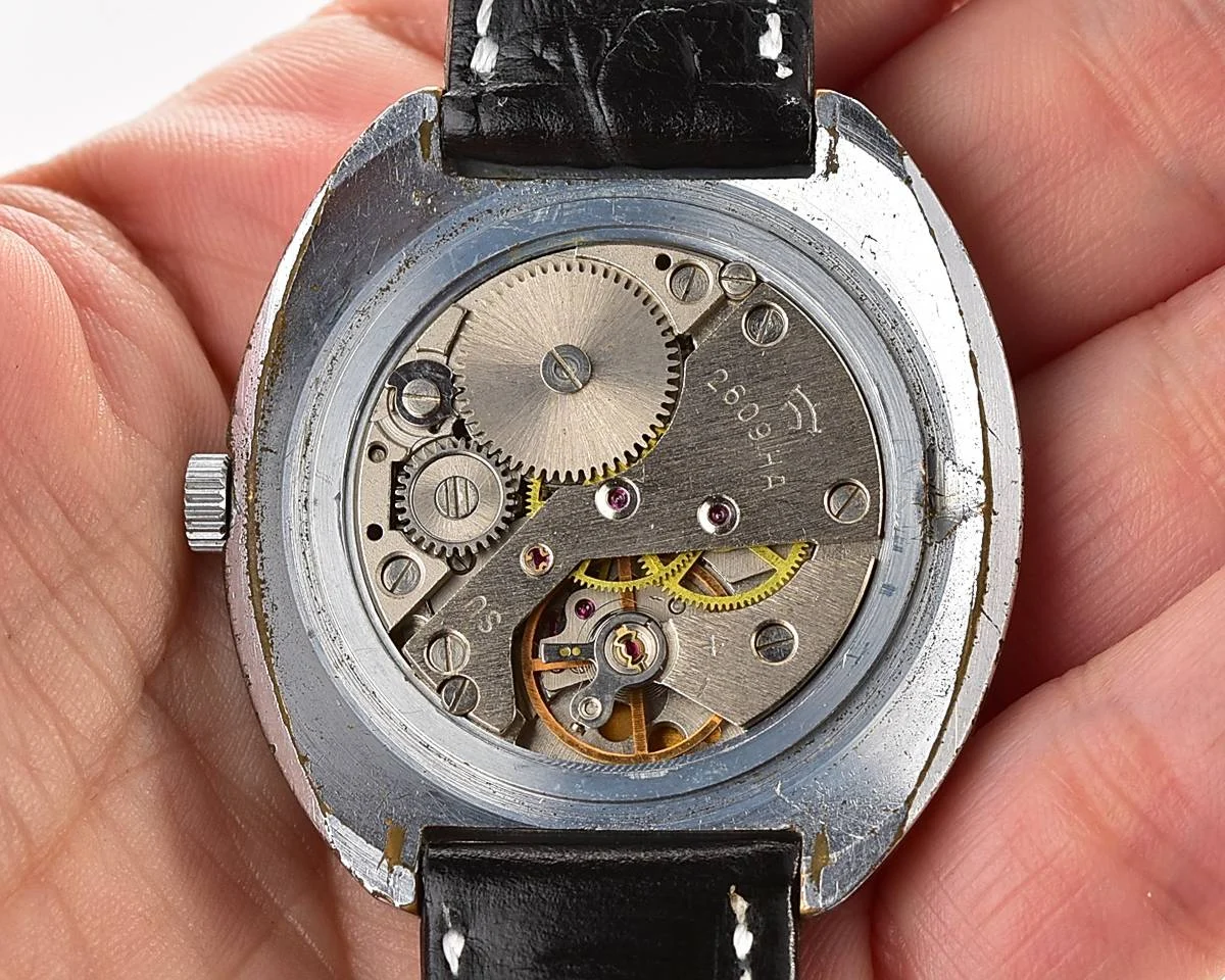 Soviet mechanical Raketa watch "big zero"