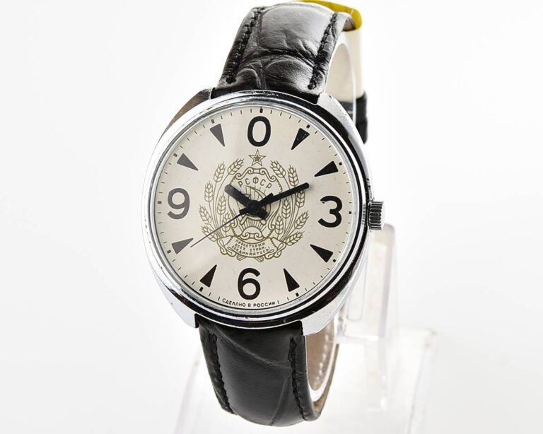 Soviet mechanical RAKETA watch "big zero"