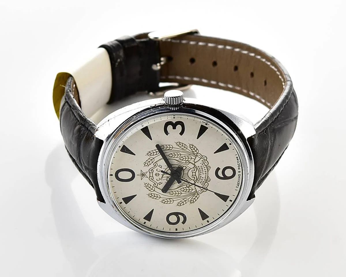 Soviet mechanical Raketa watch "big zero"