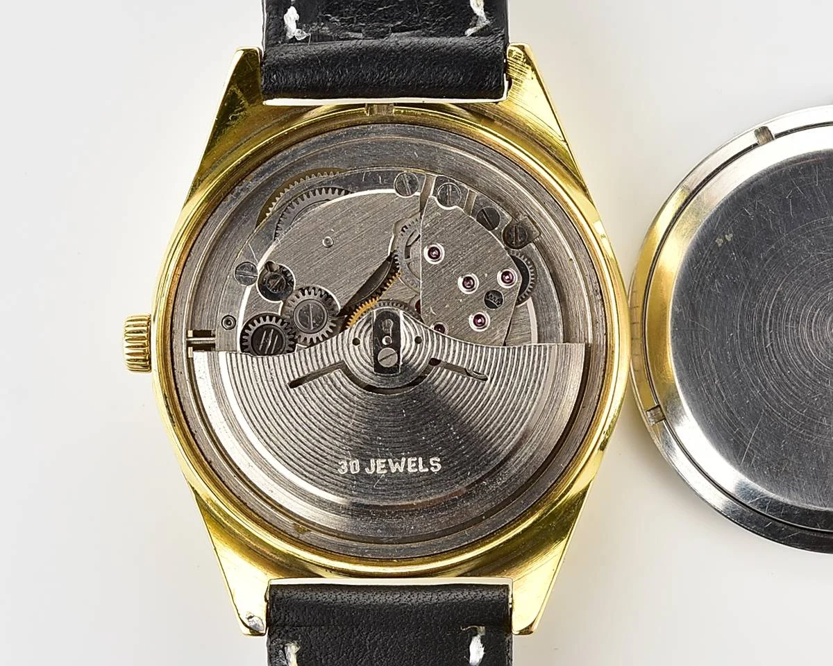 Beautiful vintage Soviet Poljot with automatic self-winding mechanical movement