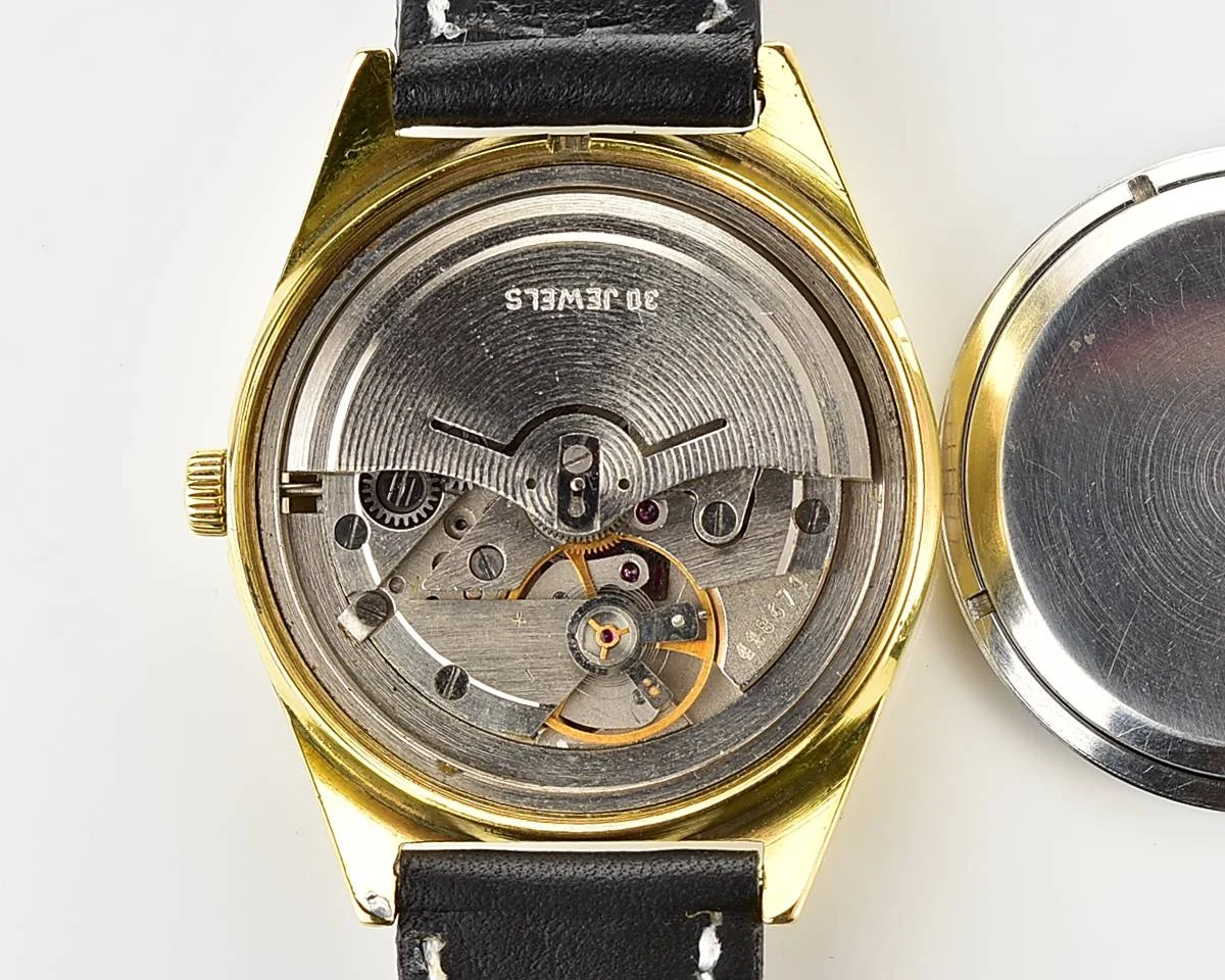 Beautiful vintage Soviet Poljot with automatic self-winding mechanical movement