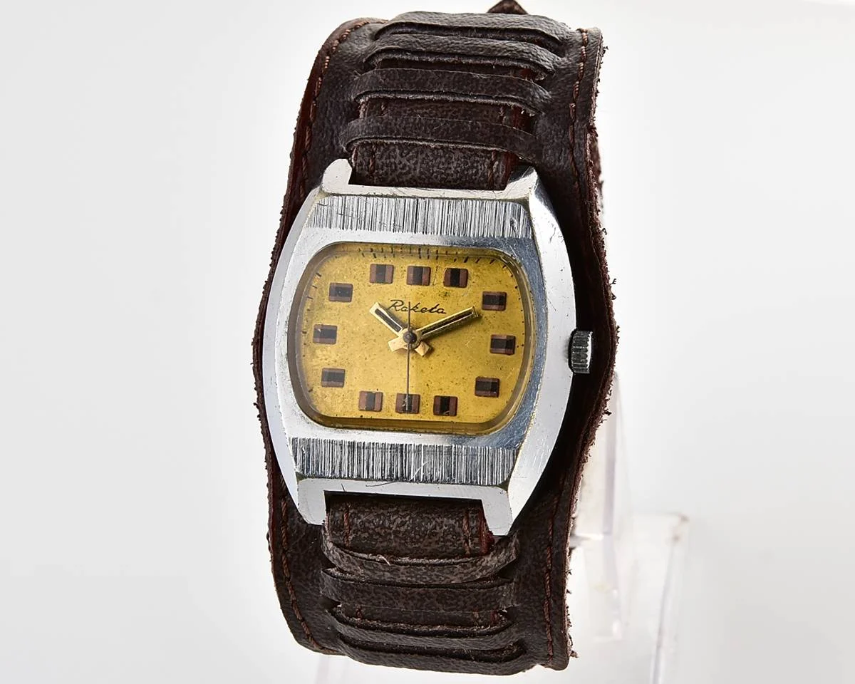 Raketa vintage mechanical wrist watch