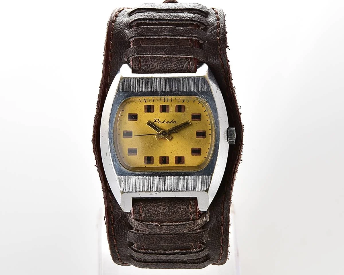 Raketa vintage mechanical wrist watch
