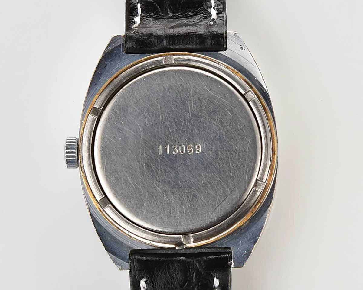 Raketa vintage mechanical wrist watch with double calendar