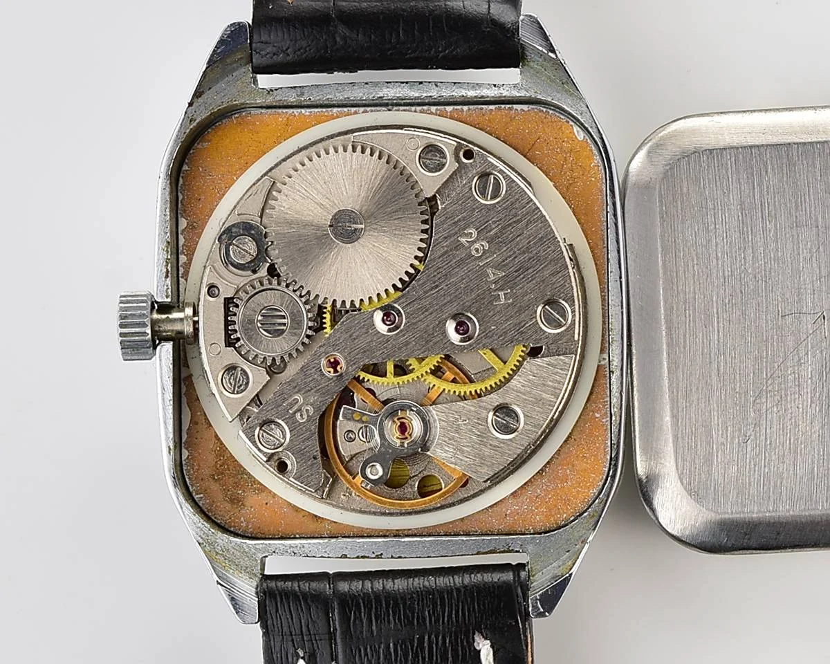 Vintage Soviet Raketa mechanical wristwatch