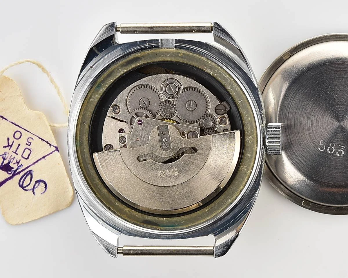 TIME CAPSULE: Slava Soviet vintage mechanical watch with automatic self-winding movement - New Old Stock (NOS)!