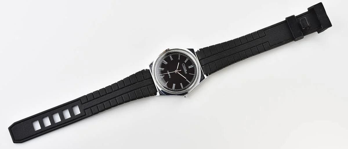 Soviet Slava quartz watch with roman numerals